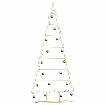 Metall Weihnachtsbaum Gold 211 cm Pulverbeschichteter Stahl