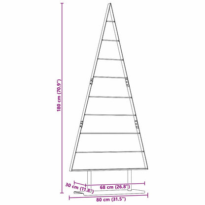 vidaXL Metall Weihnachtsbaum mit Ständer Schwarz 180 cm Stahl