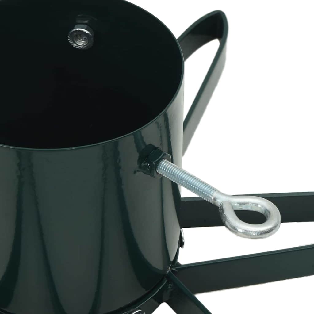 Weihnachtsbaumständer 1.73 Grün 50 x 50 x 15,5 cm Stahl