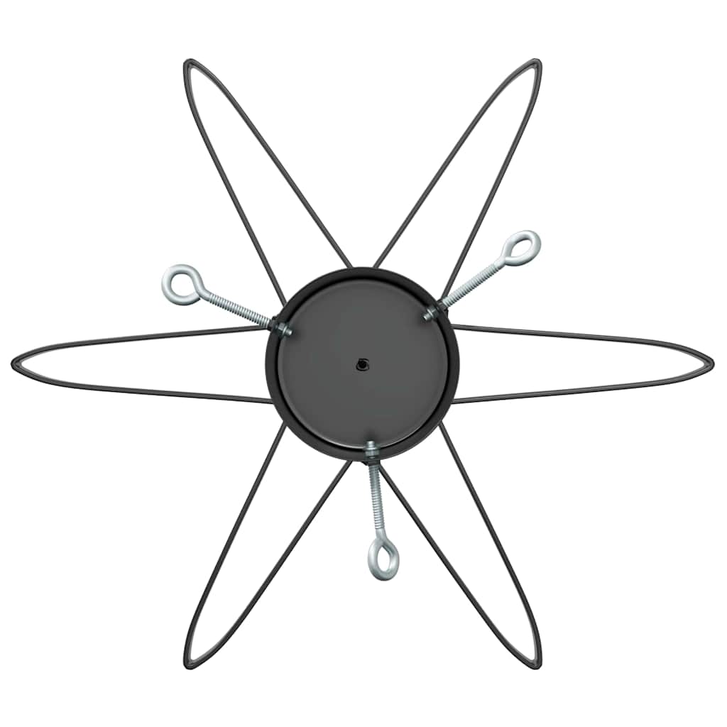 Weihnachtsbaumständer 1.73 Schwarz 50 x 50 x 15,5 cm Stahl