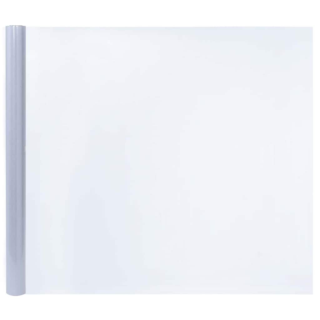 Statische Fensterfolie Frostiges Grau 45 x 2000 cm PVC