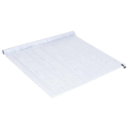 vidaXL Statisches Fensterfolie Bambus-Muster 90 x 500 cm PVC