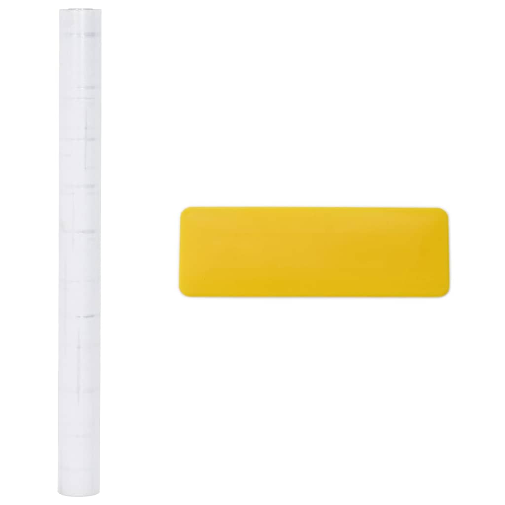 vidaXL Fensterfolie Stern-Muster 45 x 500 cm PVC