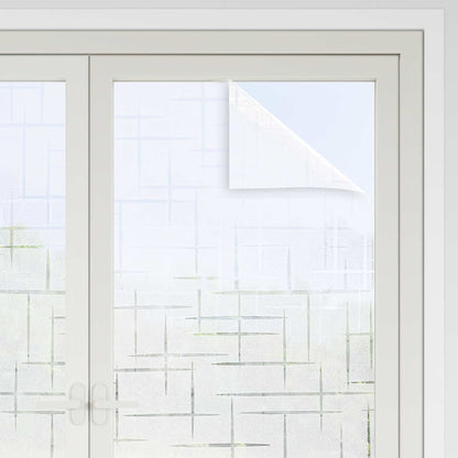 vidaXL Fensterfolie Stern-Muster 45 x 500 cm PVC