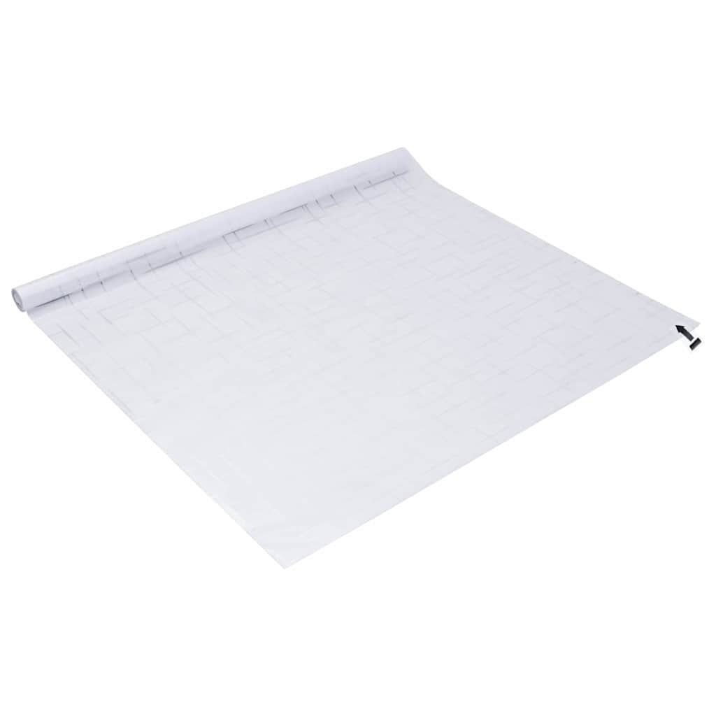 vidaXL Statisches Fensterfolie Stern-Muster 90 x 500 cm PVC