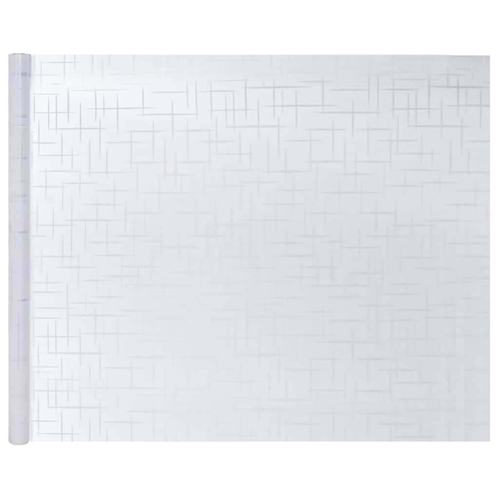 vidaXL Statisches Fensterfolie Stern-Muster 90 x 500 cm PVC