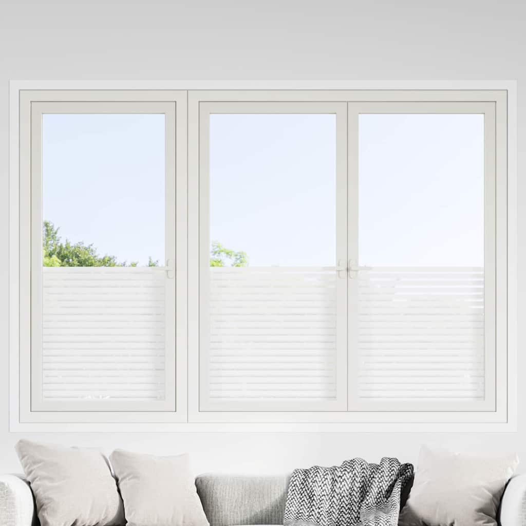 vidaXL Fensterfolie Jalousien-Muster 45 x 500 cm PVC