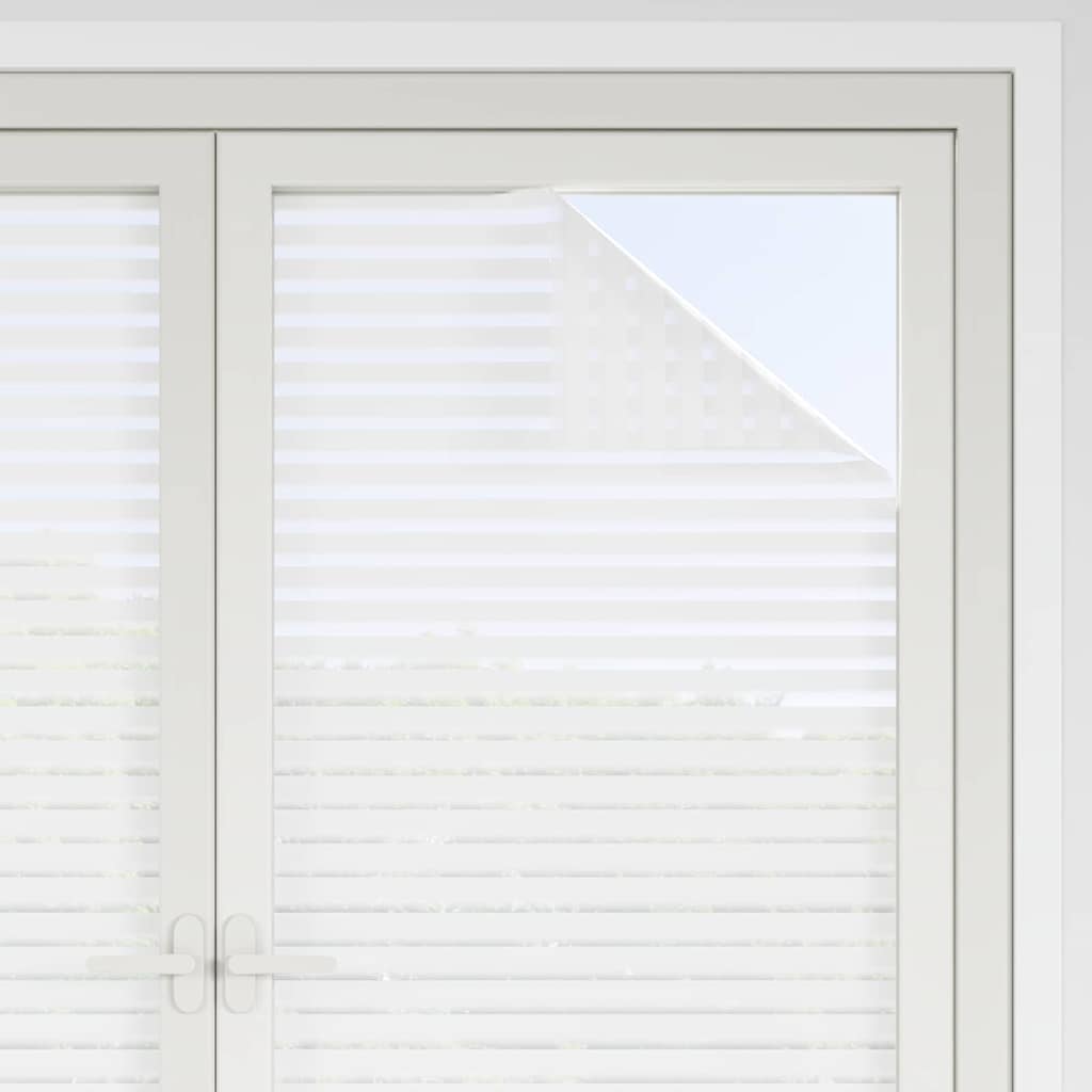 vidaXL Fensterfolie Jalousien-Muster 90 x 500 cm PVC