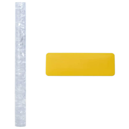 Statische Fensterfolie Blumen-Muster 90 x 500 cm PVC