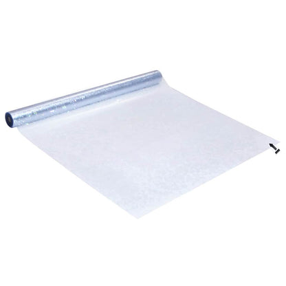 vidaXL Statisches Fensterfolie Transparent 45 x 2000 cm PVC