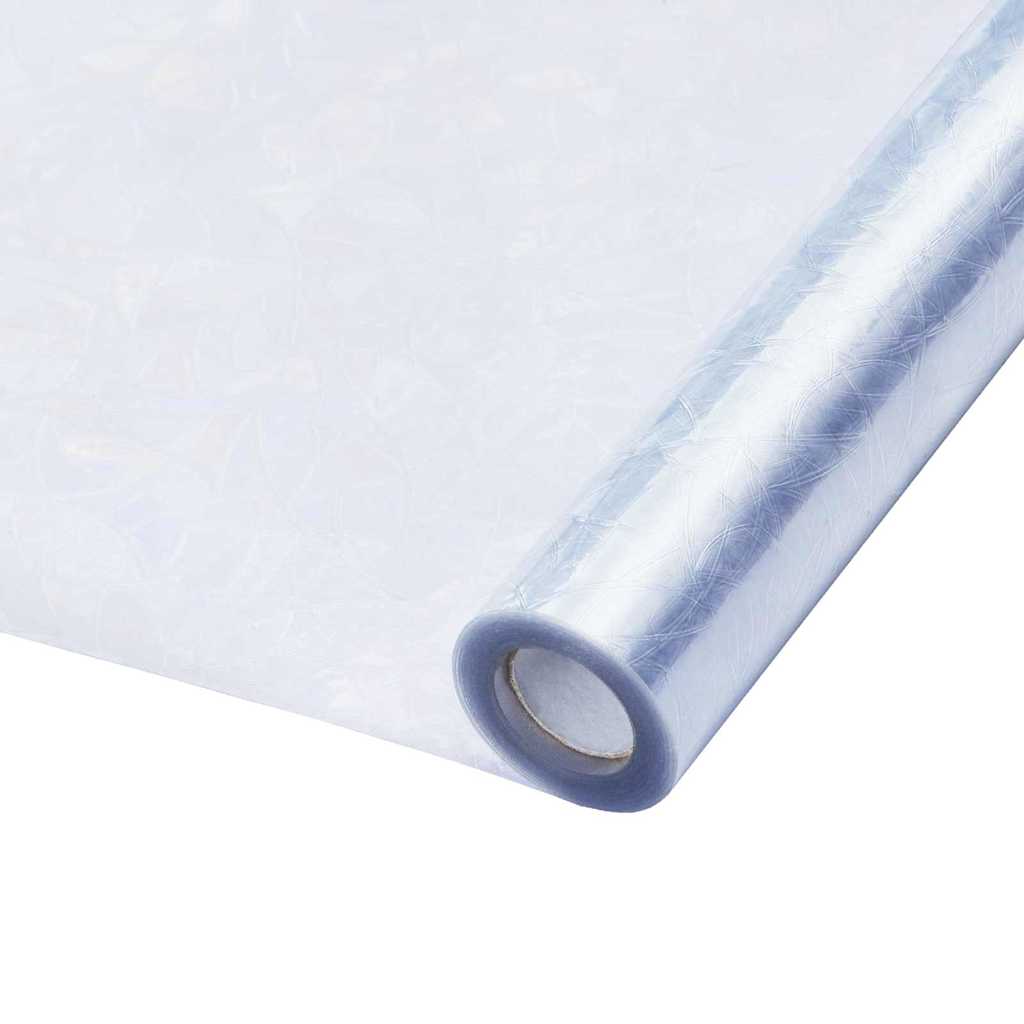 vidaXL Statisches Fensterfolie Transparent 60 x 500 cm PVC