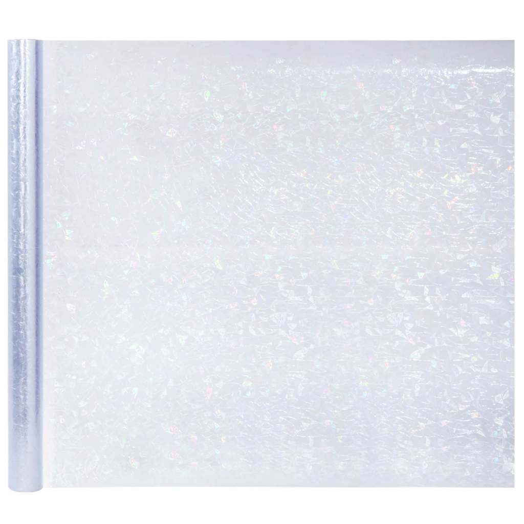 vidaXL Statisches Fensterfolie Transparent 90 x 2000 cm PVC
