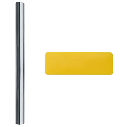 Statische Reflektierende Solarfensterfolie Silber 45 x 2000 cm