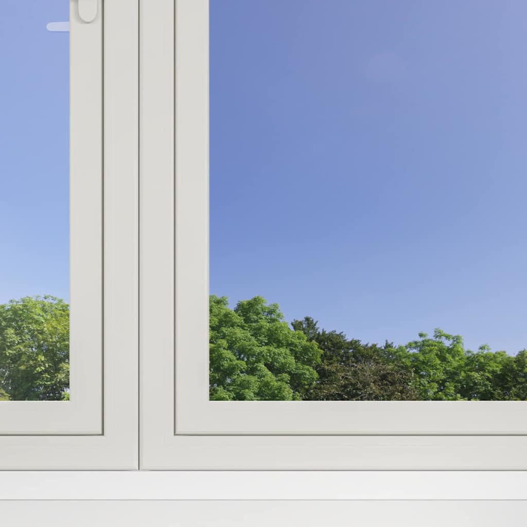 Statische Reflektierende Solarfensterfolie Silber 45 x 2000 cm