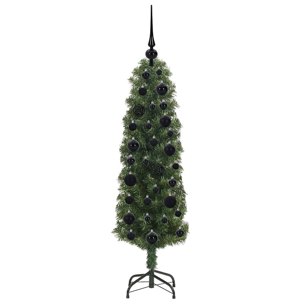 Künstlicher Weihnachtsbaum mit 150 LEDs mit Ständer Grün 120 cm