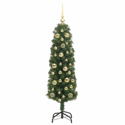 vidaXL Sapin de Noël artificiel avec 150 LED avec support Vert 120 cm