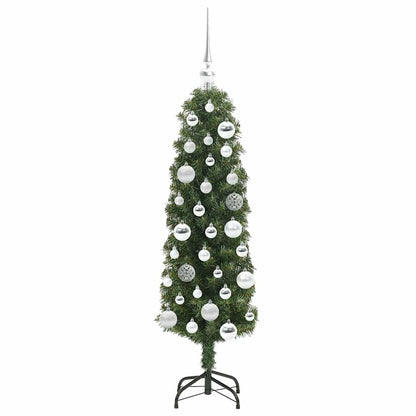 Künstlicher Weihnachtsbaum mit 150 LEDs mit Ständer Grün 120 cm