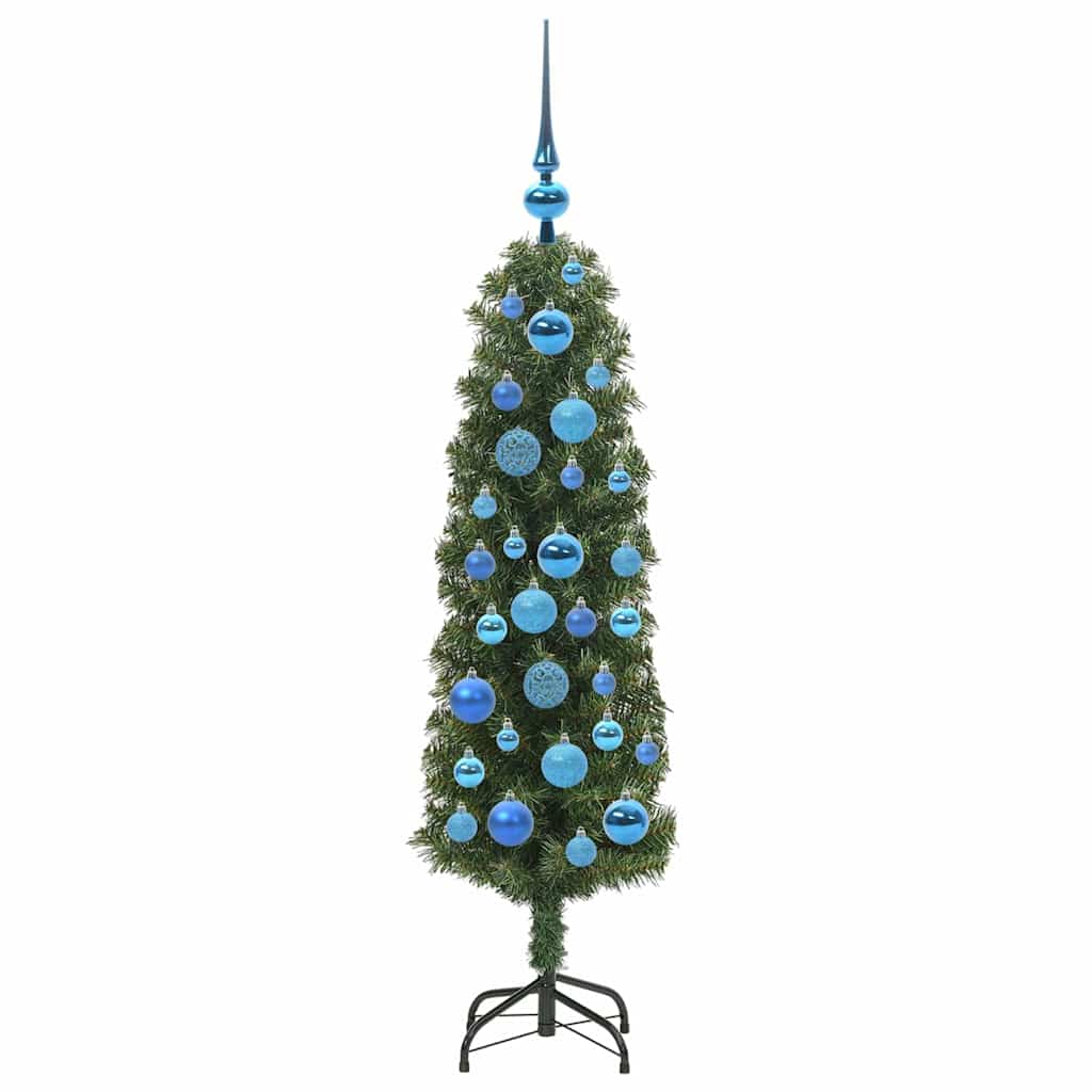 vidaXL Sapin de Noël artificiel avec 150 LED avec support Vert 120 cm