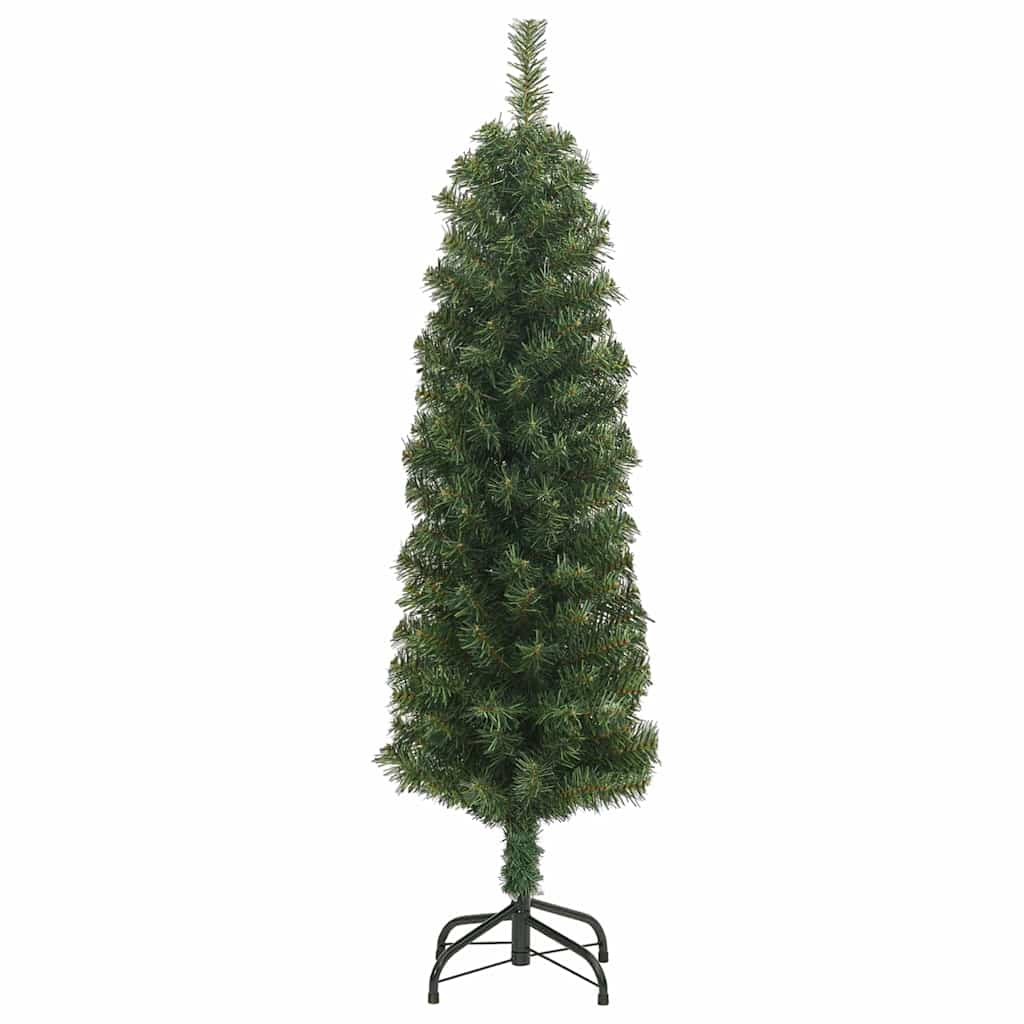 vidaXL Sapin de Noël artificiel avec 150 LED avec support Vert 120 cm