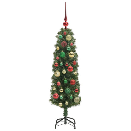vidaXL Sapin de Noël artificiel avec 150 LED avec support Vert 120 cm