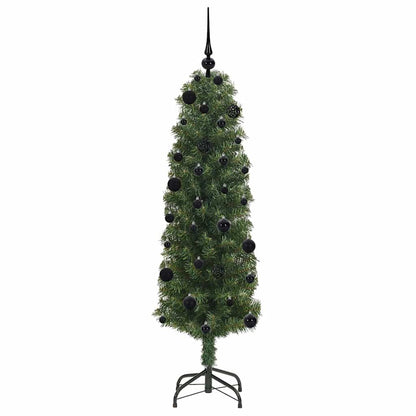 vidaXL Künstlicher Weihnachtsbaum mit 150 LEDs mit Ständer Grün 150 cm