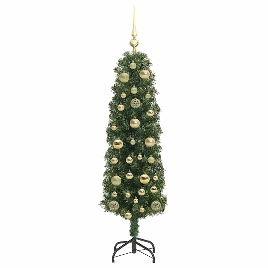 vidaXL Künstlicher Weihnachtsbaum mit 150 LEDs mit Ständer Grün 150 cm