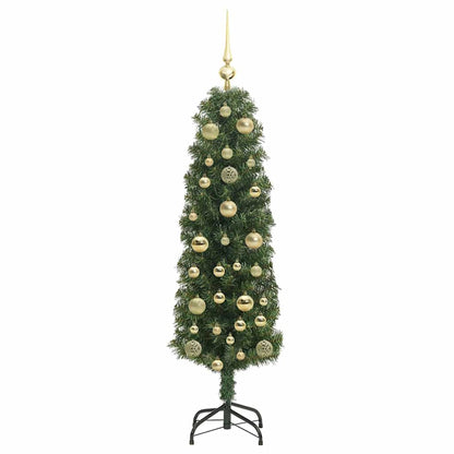 vidaXL Künstlicher Weihnachtsbaum mit 150 LEDs mit Ständer Grün 150 cm