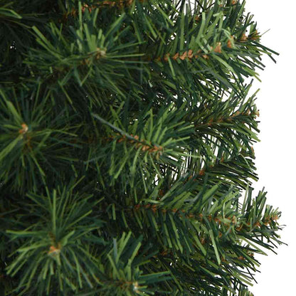 vidaXL Künstlicher Weihnachtsbaum mit 150 LEDs mit Ständer Grün 150 cm