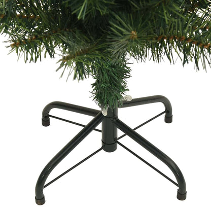 vidaXL Künstlicher Weihnachtsbaum mit 150 LEDs mit Ständer Grün 150 cm