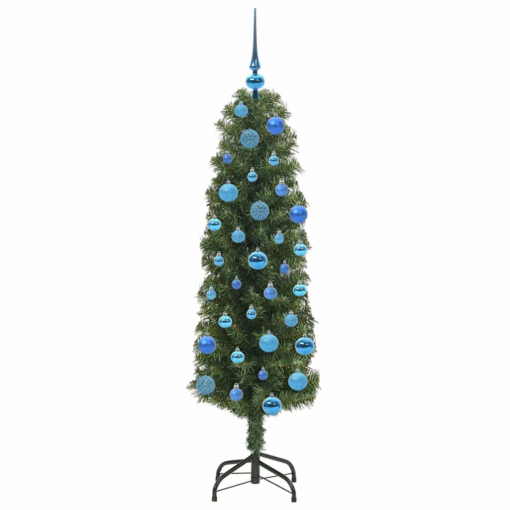 vidaXL Künstlicher Weihnachtsbaum mit 150 LEDs mit Ständer Grün 150 cm