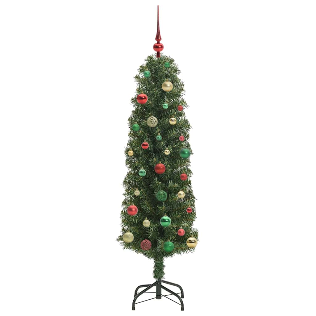 vidaXL Künstlicher Weihnachtsbaum mit 150 LEDs mit Ständer Grün 150 cm