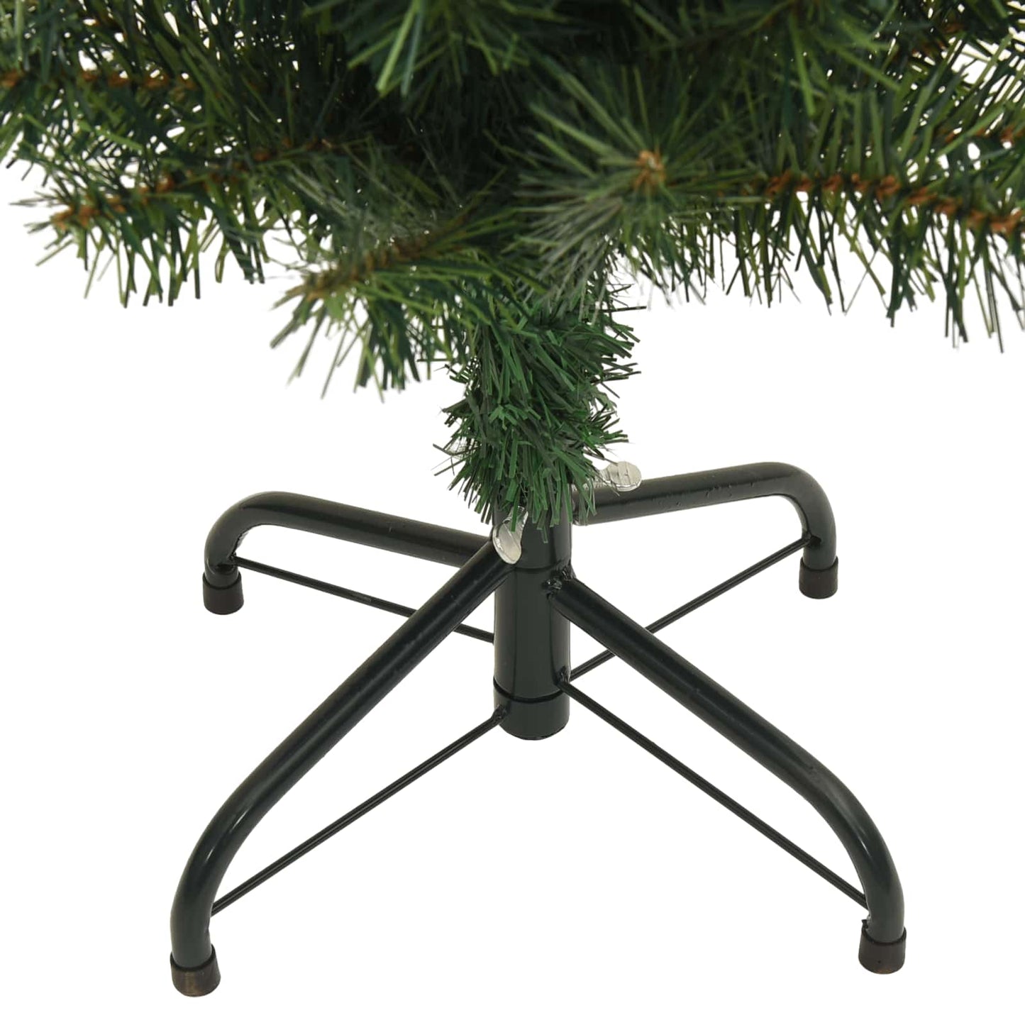 vidaXL Künstlicher Weihnachtsbaum mit 300 LEDs mit Ständer Grün 180 cm