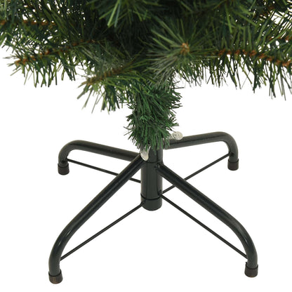 vidaXL Künstlicher Weihnachtsbaum mit 300 LEDs mit Ständer Grün 180 cm