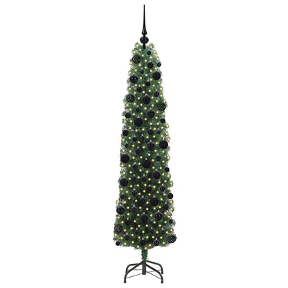 vidaXL Künstlicher Weihnachtsbaum mit 300 LEDs mit Ständer Grün 180 cm