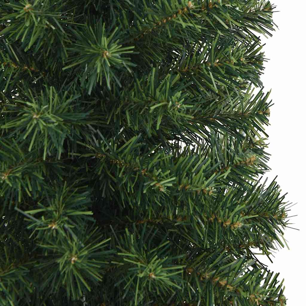 vidaXL Künstlicher Weihnachtsbaum mit 300 LEDs mit Ständer Grün 180 cm