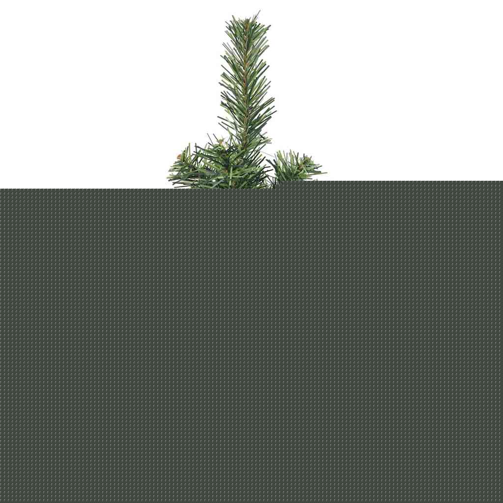 Künstlicher Weihnachtsbaum mit 300 LEDs mit Ständer Grün 210 cm