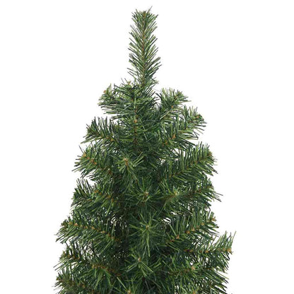 vidaXL Sapin de Noël artificiel avec 300 LED et support Vert 240 cm