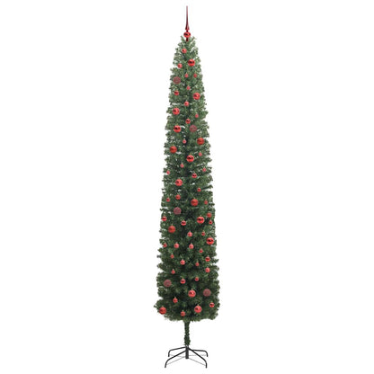 vidaXL Künstlicher Weihnachtsbaum mit 300 LEDs mit Ständer Grün 270 cm