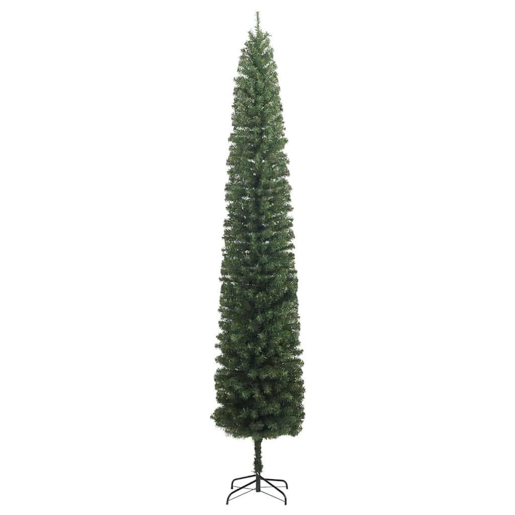 vidaXL Künstlicher Weihnachtsbaum mit 300 LEDs mit Ständer Grün 270 cm
