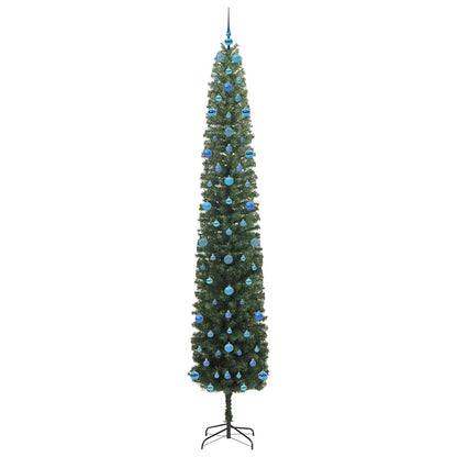 Künstlicher Weihnachtsbaum mit 300 LEDs mit Ständer Grün 270 cm