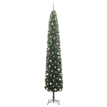 vidaXL Künstlicher Weihnachtsbaum mit 300 LEDs mit Ständer Grün 300 cm