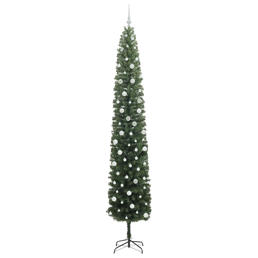 vidaXL Künstlicher Weihnachtsbaum mit 300 LEDs mit Ständer Grün 300 cm