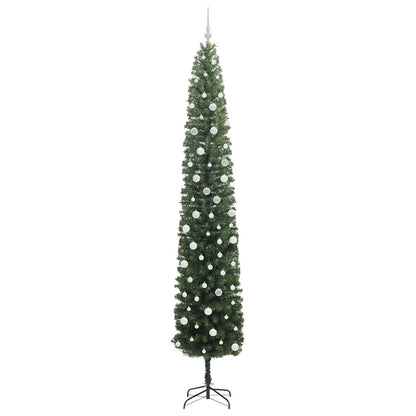 vidaXL Künstlicher Weihnachtsbaum mit 300 LEDs mit Ständer Grün 300 cm