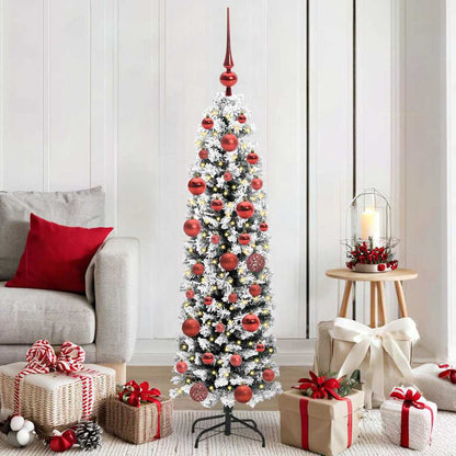 vidaXL Künstlicher Weihnachtsbaum mit 150 LEDs mit Ständer Grün 150 cm