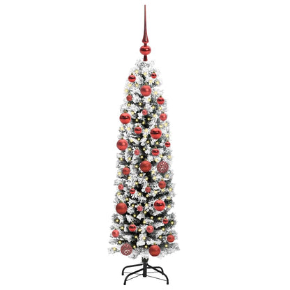 vidaXL Künstlicher Weihnachtsbaum mit 150 LEDs mit Ständer Grün 150 cm