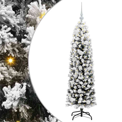 vidaXL Künstlicher Weihnachtsbaum mit 150 LEDs mit Ständer Grün 150 cm