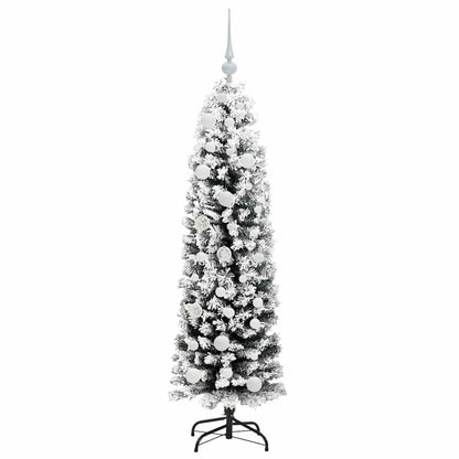 vidaXL Künstlicher Weihnachtsbaum mit 150 LEDs mit Ständer Grün 150 cm