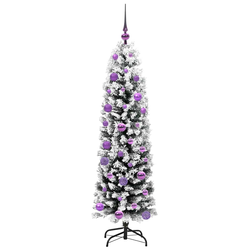 Künstlicher Weihnachtsbaum mit 150 LEDs mit Ständer Grün 150 cm