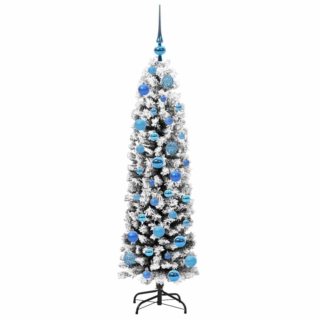 vidaXL Künstlicher Weihnachtsbaum mit 150 LEDs mit Ständer Grün 150 cm