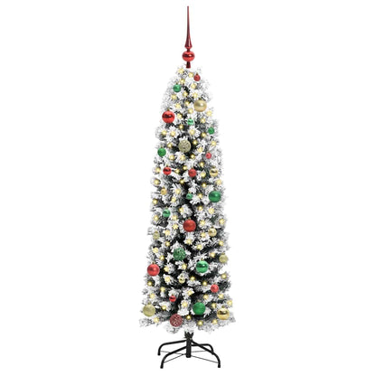 Künstlicher Weihnachtsbaum mit 150 LEDs mit Ständer Grün 150 cm